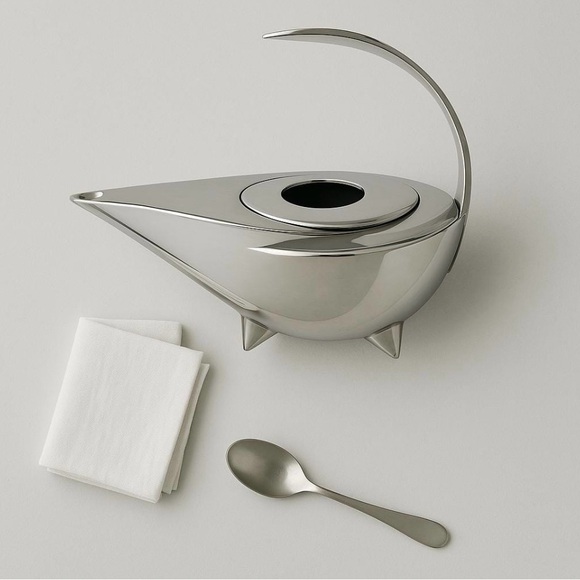 BODUM Rare Naoko Teapot by Carsten Jörgensen for Bodum, 1980 Denmark New in Box - Picture 8 of 10